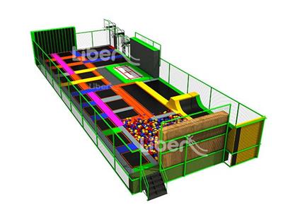 Cheap Price Rectangular Indoor Trampoline Made in China